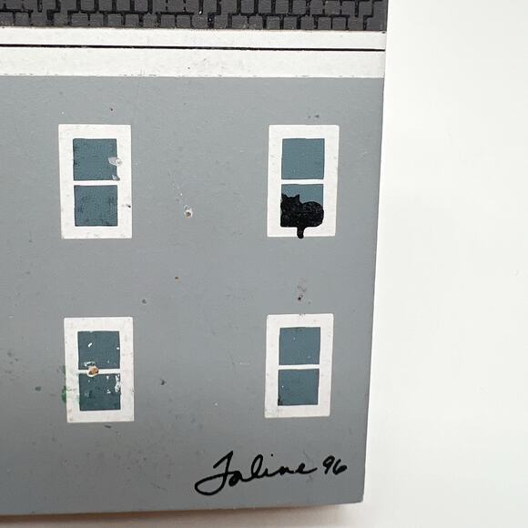 Vintage 1995 The Cat's Meow Southmoreland Bed & Breakfast Series Shelf Sitter - Picture 5 of 7